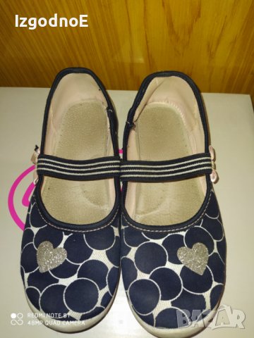 34н Полски дишащи обувки, платнени пантофки , снимка 1 - Детски обувки - 38581902