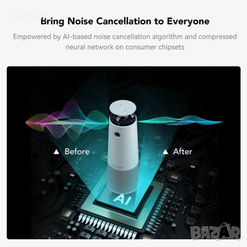 Nuroum C20 HD1080P Уеб камера всичко в едно за видеоконферентна връзка, снимка 6 - Други - 52294560