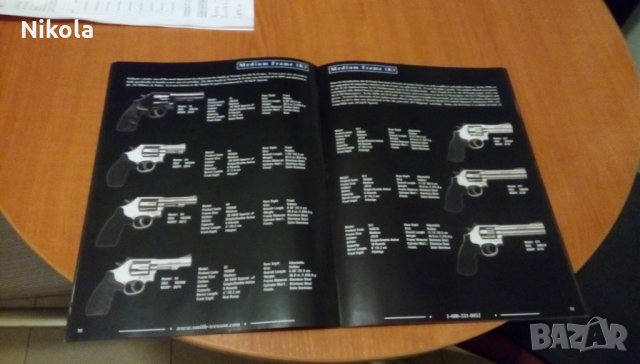 Смит и Уесън каталог с пистолети 2006г - SMITH & WESSON 2006 gun catalog, снимка 7 - Енциклопедии, справочници - 34084749