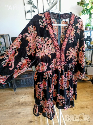 ZARA Прекрасна нова рокля, снимка 10 - Рокли - 51667348