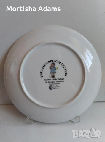 Колекционерска чиния The Leonardo Collection , снимка 3 - Колекции - 52263060