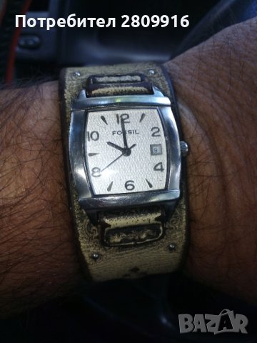 Стар Часовник Fossil, снимка 6 - Антикварни и старинни предмети - 42505552