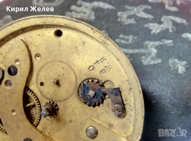 МЕХАНИЗЪМ от СТАР РАДЪК КОЛЕКЦИОНЕРСКИ МОДЕЛ ШВЕЙЦАРСКИ ДЖОБЕН ЧАСОВНИК 29039, снимка 15 - Антикварни и старинни предмети - 48561405