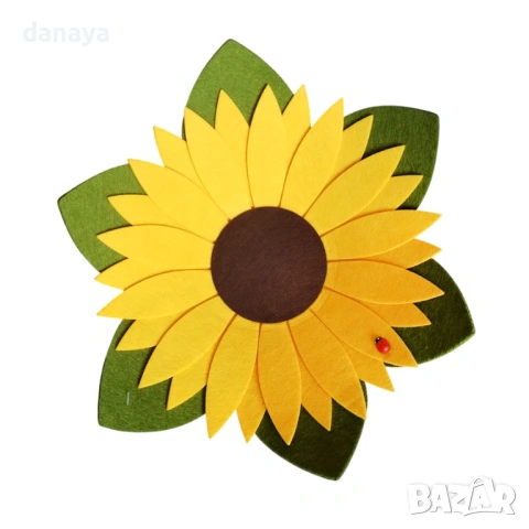 6508 Великденски панер за яйца и лакомства Слънчоглед, снимка 5 - Аксесоари за кухня - 53902150