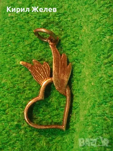 РОМАНТИЧЕН СЪРЦЕВИДЕН СРЕБЪРЕН МЕДАЛЬОН ЛАКИРАНО СРЕБРО 925 ФИНА РЪЧНА АРТ ИЗРАБОТКА 47511, снимка 12 - Колиета, медальони, синджири - 49551487