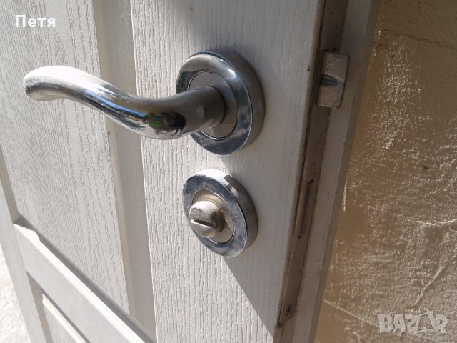 Бяла интериорна врата с брава със заключване, снимка 16 - Интериорни врати - 31149352