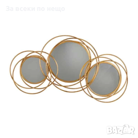 Огледало с кръгове 3-ка, 85*43см Код P1361