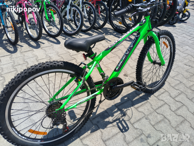 PASSATI Велосипед 24" CYBERTRECK зелен, снимка 5 - Велосипеди - 44587797