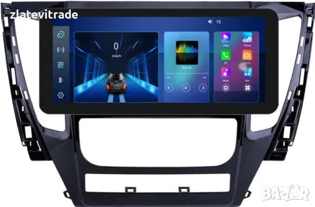 MITSUBISHI PAJERO SPORT 2017 USA 9'' андроид навигация, 9793, снимка 3 - Навигация за кола - 46452229