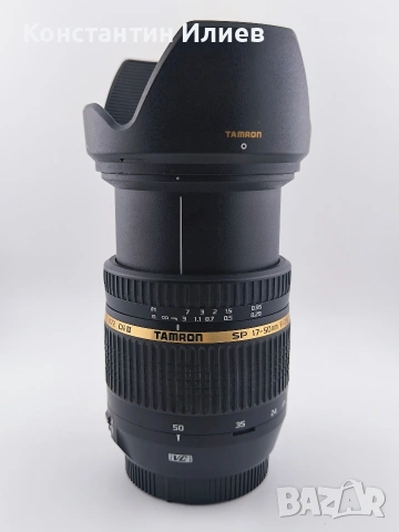 Обектив Tamron SP 17-50mm f2.8 DI II VC за Canon, снимка 2 - Обективи и филтри - 54121462