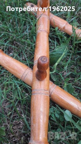 Старинна Дървена Закачалка за стена, снимка 7 - Антикварни и старинни предмети - 37010534