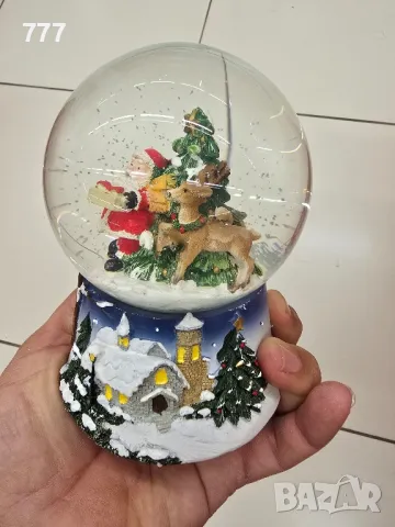 музикални коледни преспапиета 