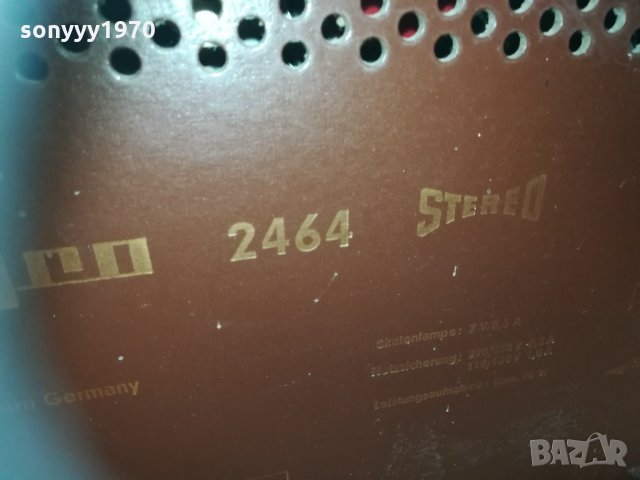 SOLD telefunken allegro 2464 STEREO 0502211428, снимка 10 - Ресийвъри, усилватели, смесителни пултове - 31693822