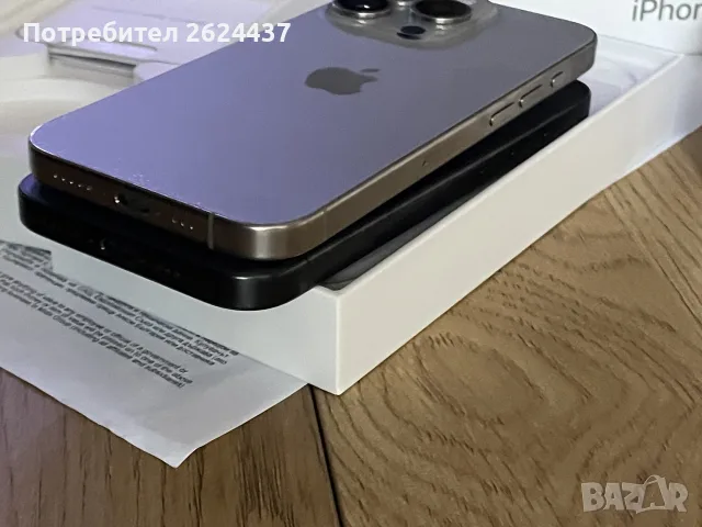 Бартер iPhone 15 pro 256 natural, black 100% BH 0 cycles, снимка 3 - Apple iPhone - 56324030