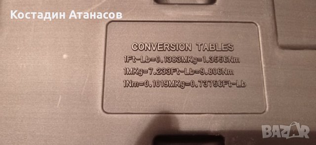 Динамометричен ключ FORCE, снимка 5 - Ключове - 35160484