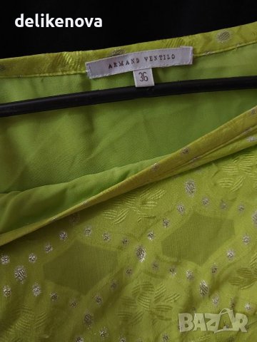 АRMAND VESTILO. Original. Size 36 100% Коприна УНИКАТ, снимка 5 - Поли - 37508349
