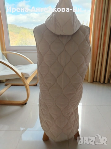 Дамски елек с качулка, снимка 4 - Елеци - 54204434