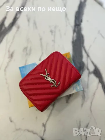 Yves Saint Laurent Дамско Малко Портмоне С Кутия - Различни Цветове Код E137, снимка 3 - Портфейли, портмонета - 50233358