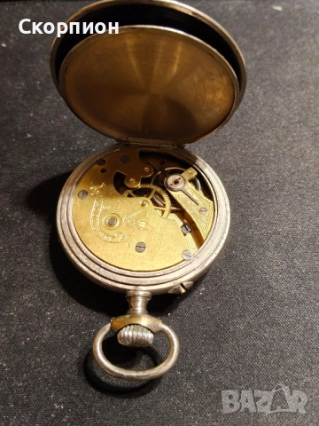 Френски джобен часовник - LA LOUETTE - 1905г. - РЯДЪК, снимка 13 - Джобни - 48835142