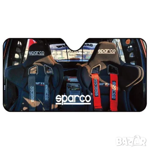 Сенник за предно стъкло Sparco - 140 x 70 см