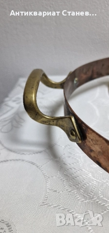 Медна поставка за топло сервиране , снимка 5 - Други - 52304696