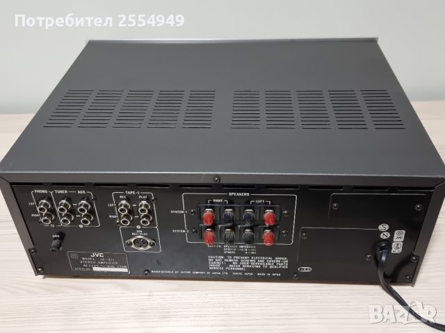 JVC JA-S 11 stereo integrated amplifier, снимка 10 - Ресийвъри, усилватели, смесителни пултове - 42720730