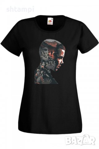 Дамска Тениска Stranger Things Eleven 1,Филм,Сериал,, снимка 2 - Тениски - 37318212