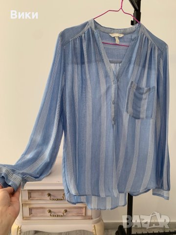 Дамска риза в размер 38 на H&M, снимка 3 - Ризи - 44175229