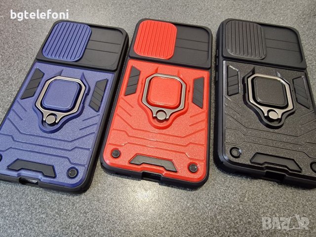 Samsung Galaxy S22,S22+,S22 Ultra,A33,A53,A13,S21FE,A52,A12 ring armor, снимка 8 - Калъфи, кейсове - 37181194