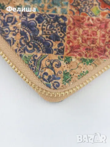 	Дамски Портфейл Винтидж Ретро Стил със Златен Цип, снимка 3 - Портфейли, портмонета - 50206976