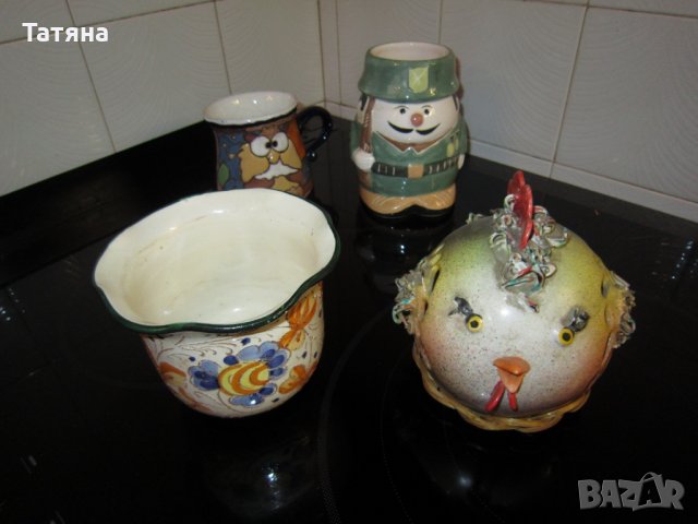 Авторска керамика - ПАНО;СЪДОВЕ:ВАЗИ и ЧАШИ, снимка 11 - Декорация за дома - 31419637