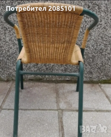 Стол алуминиев за тераса или двор, снимка 3 - Столове - 52153542