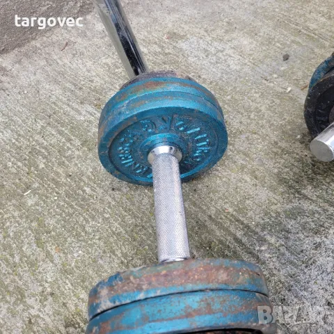 спортни уреди лост и дъмбели, снимка 2 - Фитнес уреди - 49779979