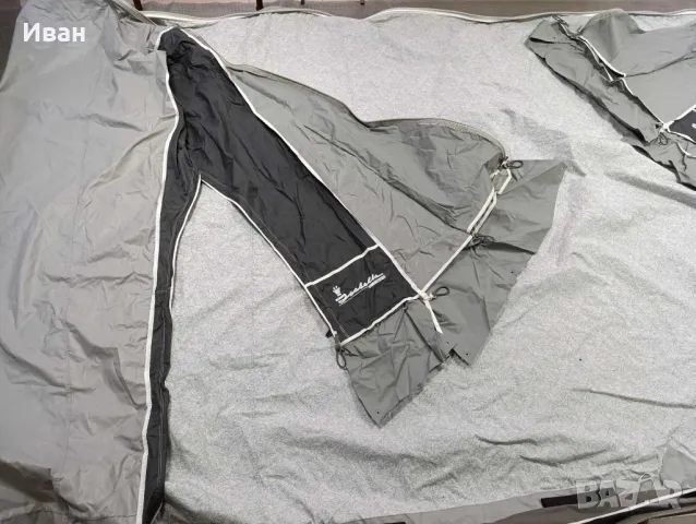 Панорамна тента(форселт) за каравана Isabella Sunshine. Размер: 1050см (1036-1060)см земя-земя, снимка 15 - Палатки - 49664482