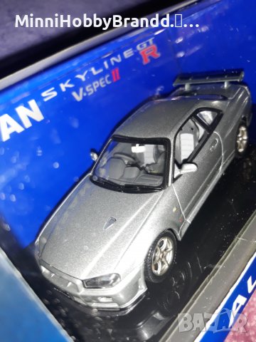 NISSAN  SKYLINE GT-R R 34 V spec AUTOart 1.43  Top Model , снимка 16 - Колекции - 39258739