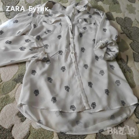 ZARA Бяла Риза/ръст 152 см., снимка 3 - Детски ризи - 42536713