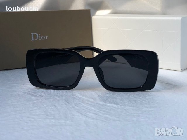 Dior 2023 дамски слънчеви очила правоъгълни, снимка 5 - Слънчеви и диоптрични очила - 40632726