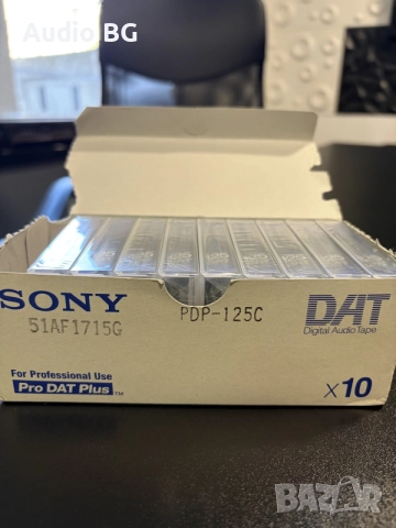 Sony Pro Dat Plus -125m Нови Дат Касети, снимка 6 - Декове - 56241050