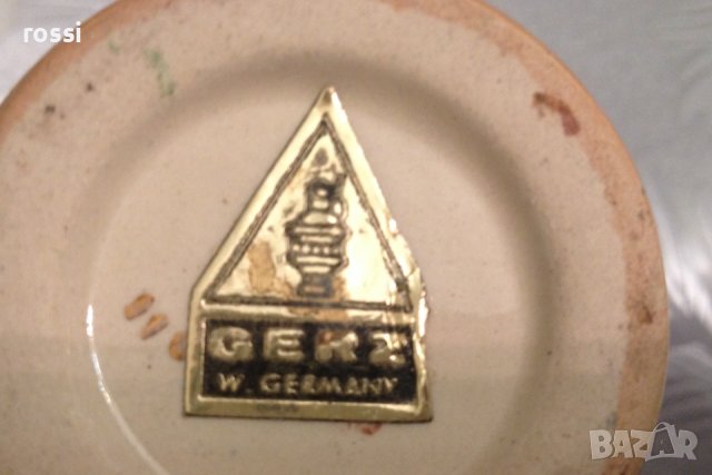 Vintage."GERZ" W.Germany. Красива релефна халба 200 мл. Нова., снимка 11 - Антикварни и старинни предмети - 36603266