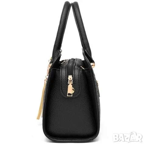Дамска чанта Crystal Black, снимка 7 - Чанти - 47924841