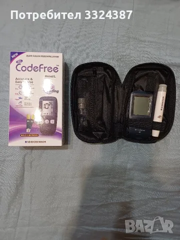 Глюкомер CodeFree, снимка 2 - Друга електроника - 56408166