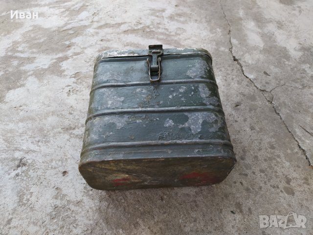 Военна метална кутия , снимка 6 - Антикварни и старинни предмети - 38643721