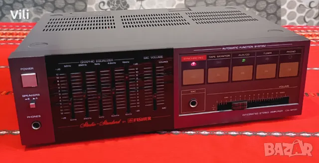 Fisher CA-M700, снимка 4 - Ресийвъри, усилватели, смесителни пултове - 50294426