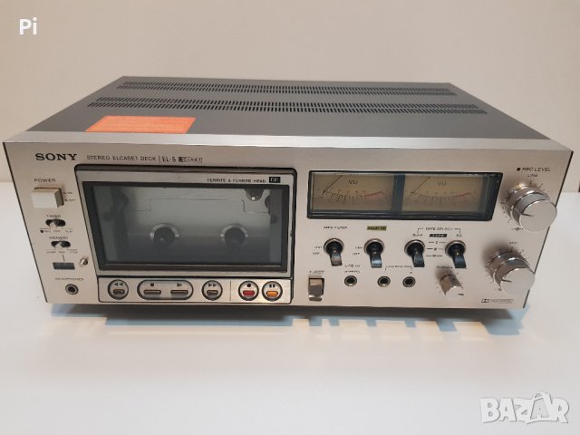 Елкасетъчен дек Сони ЕЛ - 5, Elcaset Sony EL - 5 + Елкасета, снимка 2 - Декове - 37093488