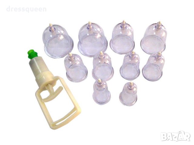 1104 Вендузи за антицелолитен масаж и вакуумна терапия, снимка 7 - Козметика за тяло - 30917075