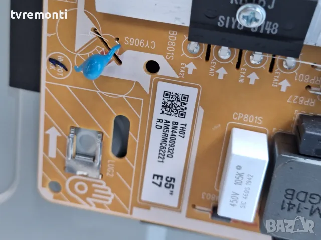 Power board BN44-00932Q  for SAMSUNG UE50RU7412U 50inc DISPLAY CY-NN050HGNVNH, снимка 3 - Части и Платки - 56053092