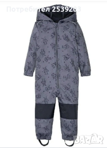 Детски софтшел гащеризон 4-6 години 