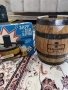 Ретро диспенсър за бира Gam Multi-Tap с дървено буре Karlsberg Bier, снимка 1