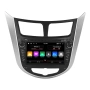 7″ Мултимедия за Hyundai Verna / Solaris / Accent (2010–2016) – Android, CarPlay, снимка 5