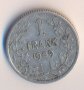 Белгия стар сребърен франк 1909 година, снимка 2